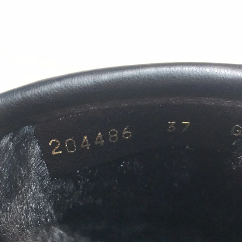 Black Rubber Gucci Boots - Picture 7 of 12